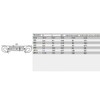 Eidoct 5 Pcs Stainless Steel 304 Turnbuckle Wire Rope Cable