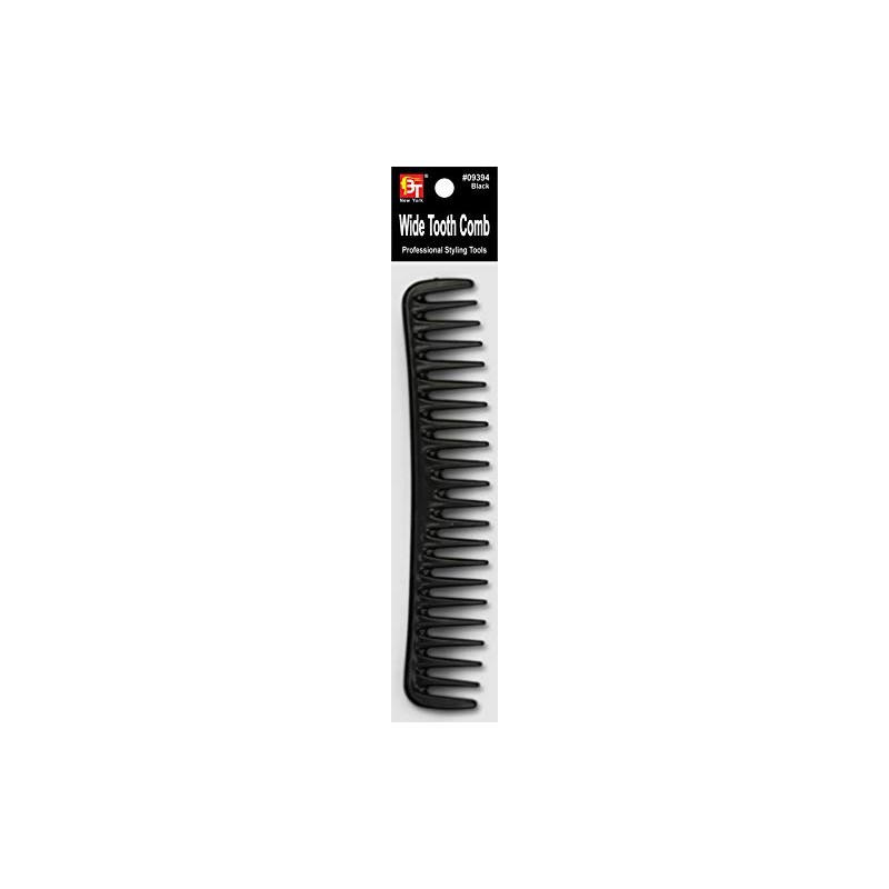 Beauty Town Professional Wide Tooth Comb Black (09394) 21 g