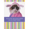 Sellers Publishing RSVP Grumpy Cat Wearing Pink Bunny Costume: Cough