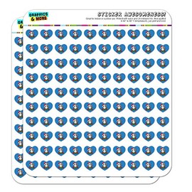 Merry Christmas Cute Kawaii Cat Kitten Heart Shaped Planner Calendar Scrapbook Craft Stickers