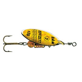 Dam Effzett Predator Spinner yellow glitter 4 g