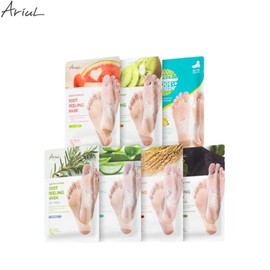 ARIUL Smooth & Pure Foot Peeling Mask 34g*2ea, Type:Rice Nourishing