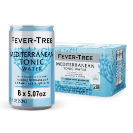 Fever-Tree Mediterranean Tonic Water - Premium Quality Mixer - Refreshing Beverage for C...