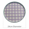 schone Patterned Paper Plates – 8 Pack 24cm Disposable Plates