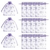 PATIKIL Organza Bags, 100 Pcs 5.1 x 7 Inch Mesh
