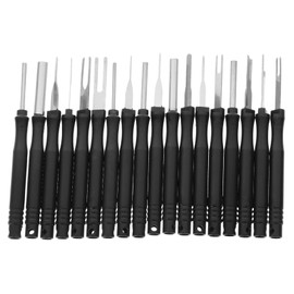 iplusmile 36pcs Terminal Ejector Kit Tool Ergonomic Pin Extractor for Automotive Repair Compatible Various Connectors and Terminals for Efficient Disassembly Tasks