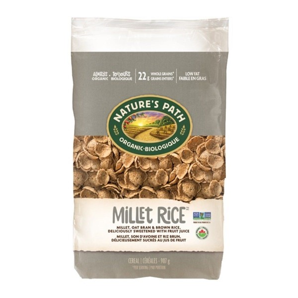 Nature's Path Organic Cereal Millet Rice 907g