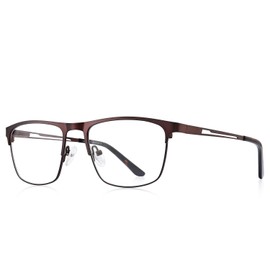 OLIEYE Unisex Reading Glasses for Women Men Blue Light Blocking Glasses Reader Computer Glasses With Spring Hinge (Brown, 250.00)