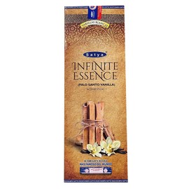 Satya Infinite Essence Limited Edition Exclusive Palo Santo Vanilla Incense Sticks Total 120 Sticks