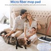 6 Pack Microfiber Mop Pads Covers Replacement Compatible with O-Cedar,Terry