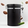 Coffee Bean Storage Container 304 Stainless Steel Exhaust Valve Coffee