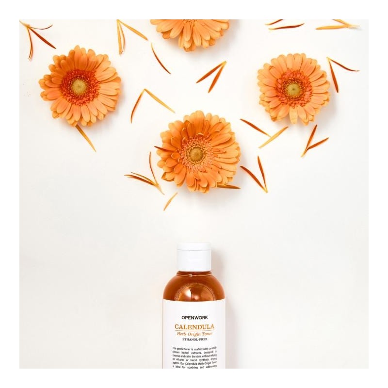 Calendula Toner Moisture Petal Slightly Acid Acne Calming Pore Moisture