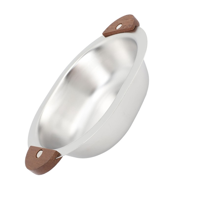 Children Rice Bowl Bear 304 Stainless Steel Multifunctional Dual Ears