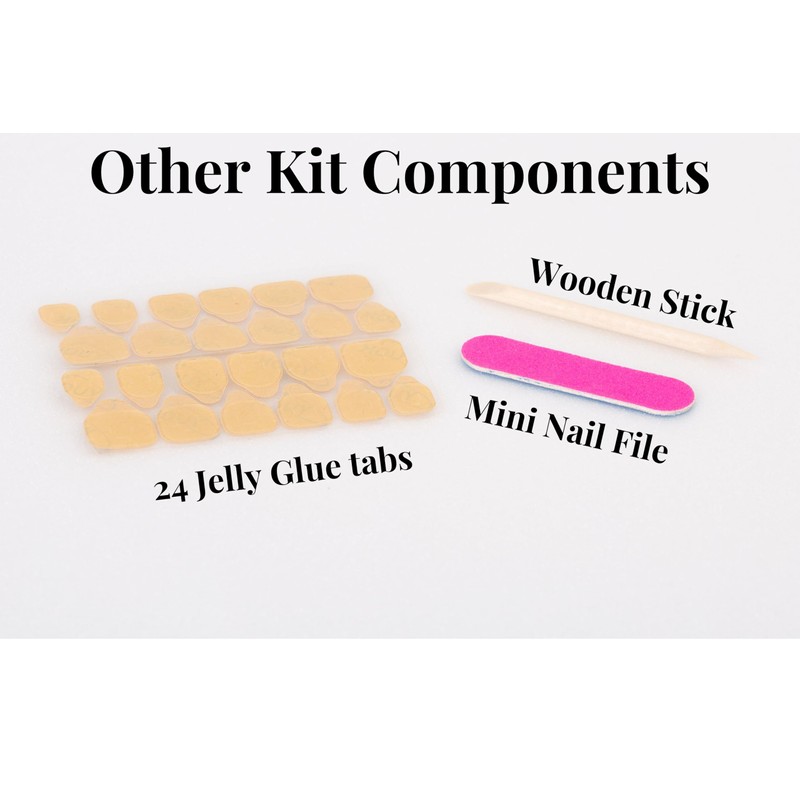 Image Square Beauty Press-On Nails (Champagne Chick, Short)