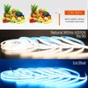 SuperlightingLED RGBW COB LED Strip 24V RGB+4000K Natural White Dimmable