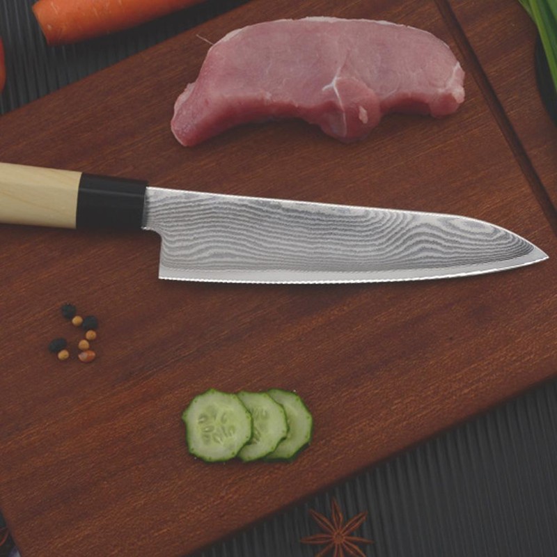Professional Kitchen Meat Knives Chef Knives Firm Durable Non Slip