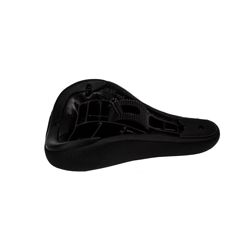 Eastern Bikes Pivotal Mounting Style Bicycle Seat (Faux Leather, Black)