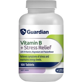 Guardian Vitamin B + Stress Relief100tab