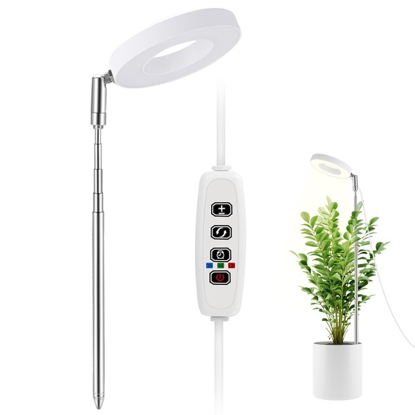 AZFUNN Small Grow Lights for Indoor Plants, Full Spectrum Plant