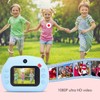 Instant Print Camera for Kids 24MP 1080P Dual Lens Multi