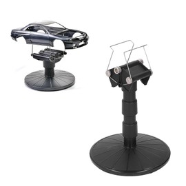 Spray Work Painting Stand, Paint Spraying Turntable Adjustable Height, Spring Width, Spray Work Painting Turn Table Stand for Easy Spray Painting