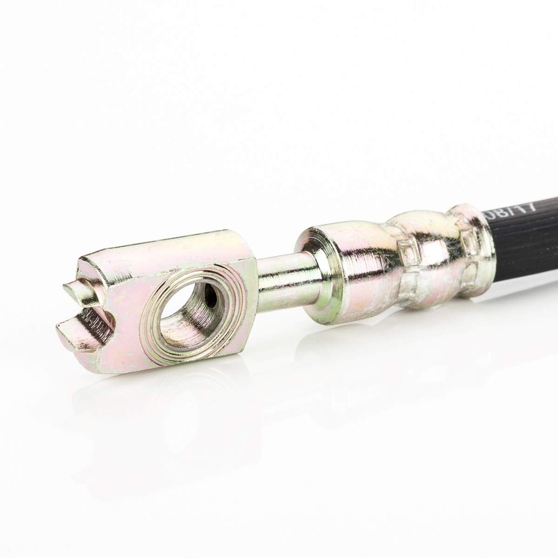 LST 4x Brake Hose Set Front Rear + Retaining Clip