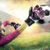 Professional Soccer Goalkeeper Goalie Gloves - Super Superior Grip, Finger