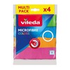 Vileda microfiber all-purpose cloth Colors, 1 pack of 4 pieces