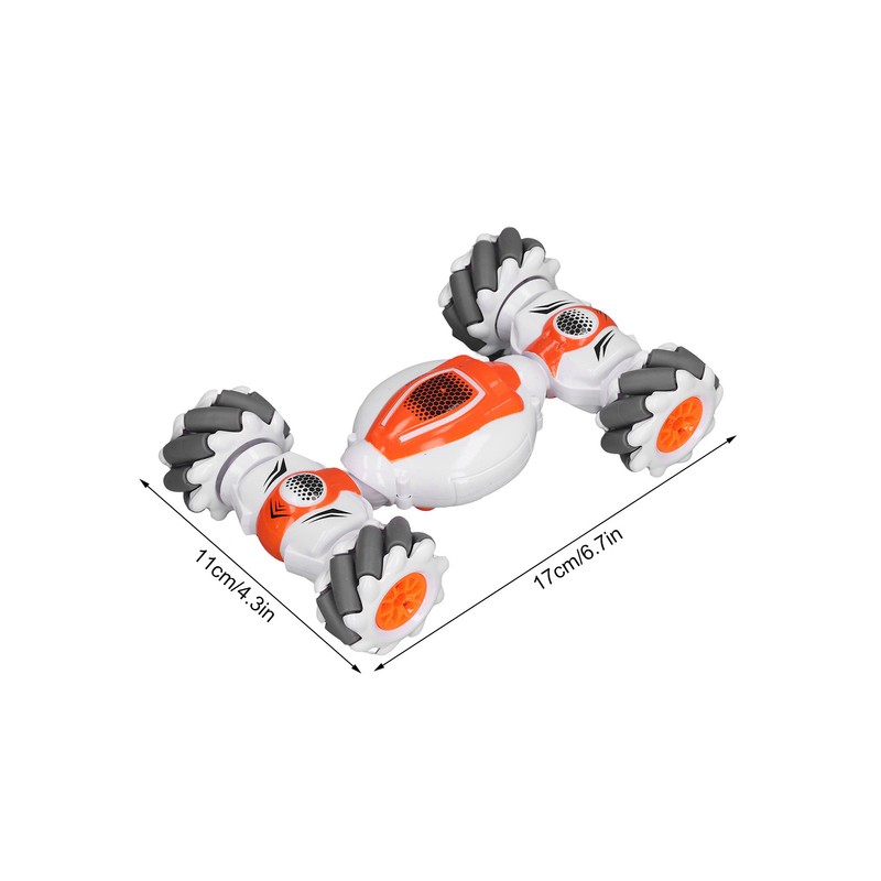 Remote Control Stunt Car 360 Degrees Rotating Double Side Rolling