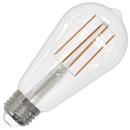 Bulbrite 776223 - LED7ST18/27K/FIL/D/B/2 Edison Style Antique Filament LED Light Bulb