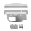 ECOTRIC Engine Splash Shield Aluminum Compatible with 2003-2009 Nissan 350Z