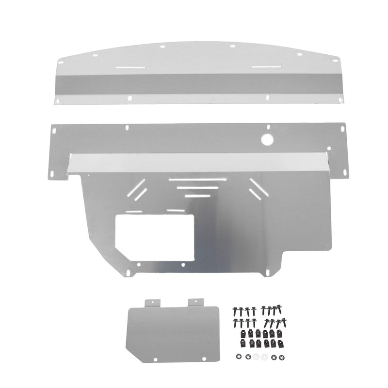 ECOTRIC Engine Splash Shield Aluminum Compatible with 2003-2009 Nissan 350Z