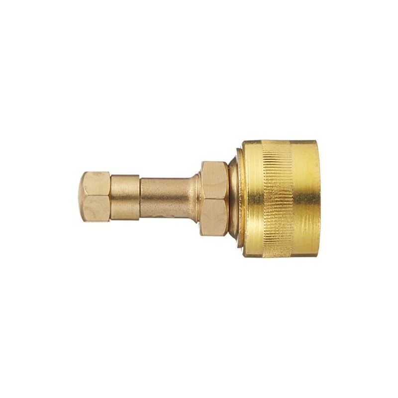 Petromax 12411 Kerosene Lantern Parts, Pump Adapter, Brass