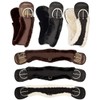 Equinate Western Moon Girth Anatomical with Synthetic Lambskin Short Girth