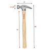 Big Horn 15100 21 Oz Straight Handle Framing Hammer (BJ21FMS)