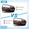 Covnikyer Passenger Side Power Heated Mirror Glass Assembly Replacement for
