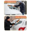 EcoNour 27" Aluminum Ice Scrapers for Car Windshield | Car