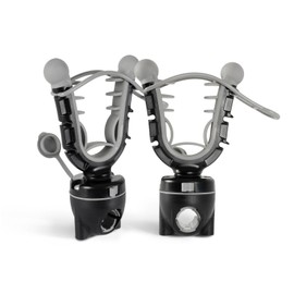 HITORHIKE ATV Gun Rack 3 Adjustable Levels Clamp-on Gun Mount Holder 3 for ATV/UTV/Boat/Bicycle/Motorcycle/Golf Cart Holds Bows/Axes/Shovels/Rifles