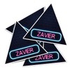 Vinyl Triangle Stickers (Set of 4) 10cm - Neon Sign