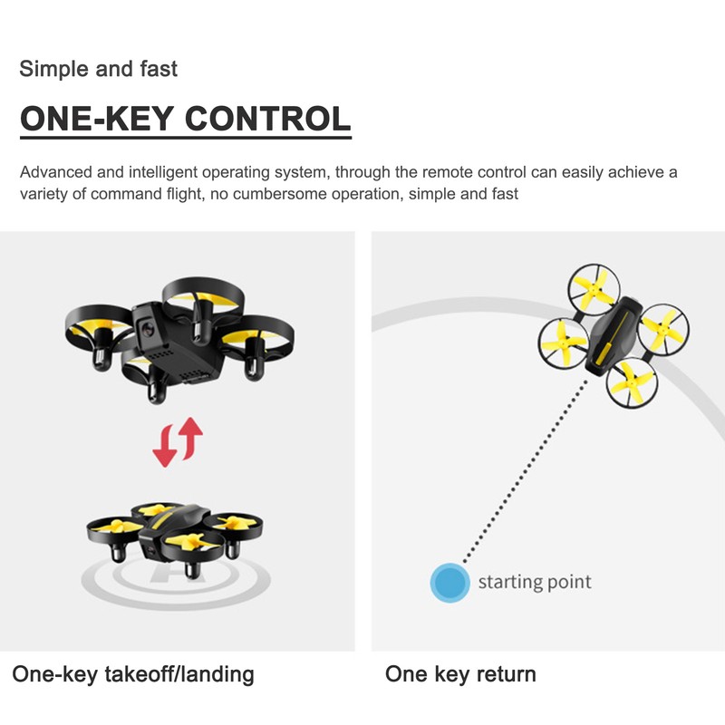 Mini Drone for Kids RC Quadcopter with Function Auto Hover