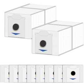 tuvisin Vacuum Bags Replacement Compatible with ECOVACS DEEBOT N30 Omni/N30 Pro Omni Robot Vacuum Cleaner，Dust Bags Replacement (10 Pack)