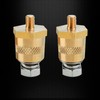 Ampper M6 Thread Male Brass Battery Charging Post Terminals, M6