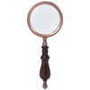 10X Metal Retro Reading Magnifying Glass Elderly Handheld Magnifier with