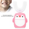 Children Cartoon Electric Toothbrush Cute Cleaning U shaped Toothbrush Oral