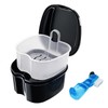 Denture Box Cleaning Set with Denture Brush, Denture Box Prosthesis
