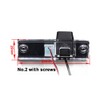 1280 * 720 Pixel HD Car Waterproof Backup Rear-View License