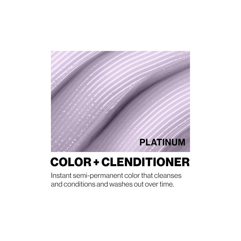 Keracolor Clenditioner Color Depositing Conditioner, Platinum
