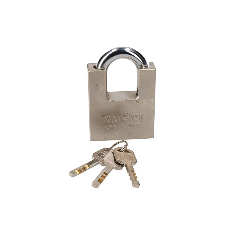 60mm Security Padlock Shed Gate Lock 3 Keys 35mm Shank
