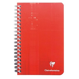 Clairefontaine Spiral Notebook, 110 x 170 mm; 68682 °C
