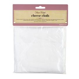 KitchenCraft Home Made Cheesecloth, Cotton, White, 1.6 Metre